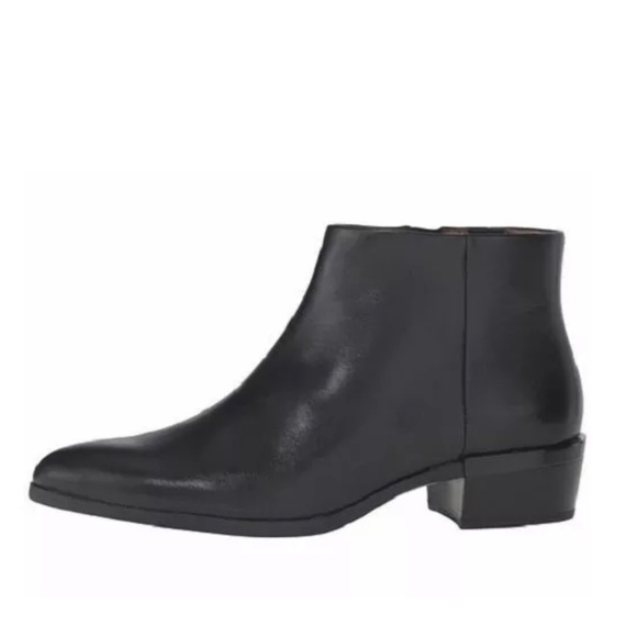 ✨NIB✨ COACH Montana Soft Vegan Leather Ankle Boot in Black Sz 8M - Picture 3 of 8